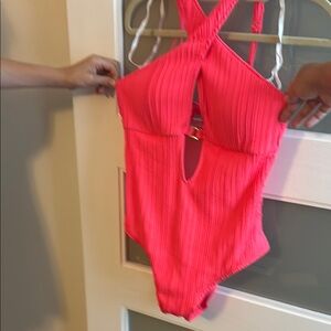 BECCA Pink One Piece Swimsuit